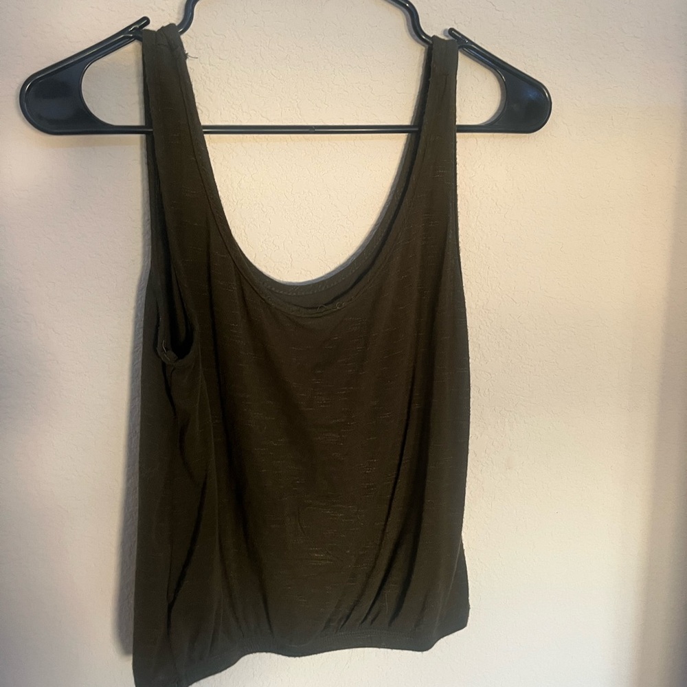 Olivia Rae Dark Green Tank Top